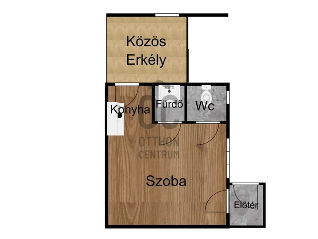 Kiadó lakás Székesfehérvár, Belváros 14 nm