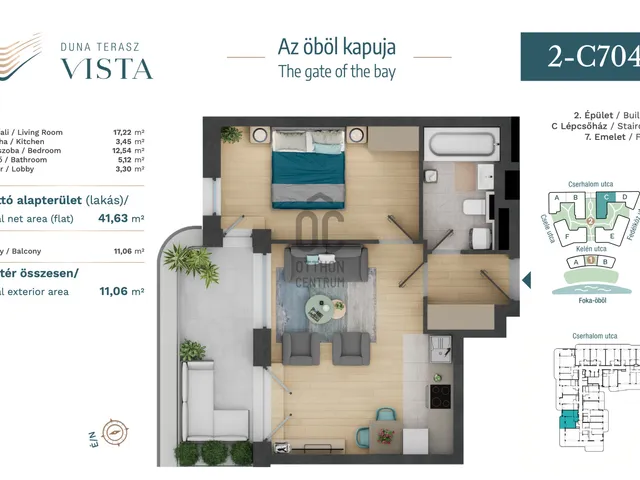 Eladó lakás Budapest XIII. kerület 42 nm