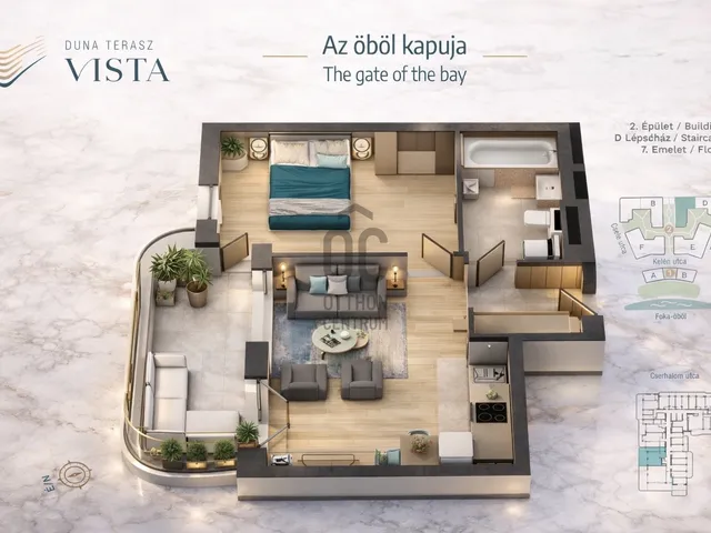 Eladó lakás Budapest XIII. kerület 42 nm