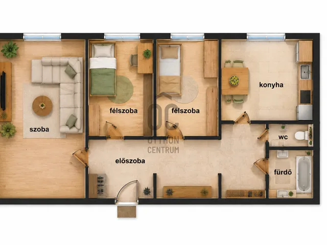 Eladó lakás Budapest XIX. kerület, Kispest 59 nm