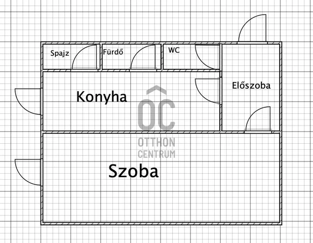 Eladó lakás Kazincbarcika, Belváros 34 nm