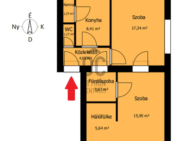 Kiadó lakás Miskolc, Selyemrét 55 nm
