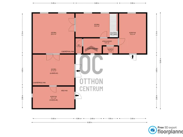Eladó ház Nagykőrös 130 nm