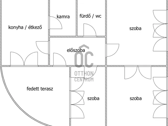 Eladó ház Kiskunmajsa, Bodoglár 75 nm