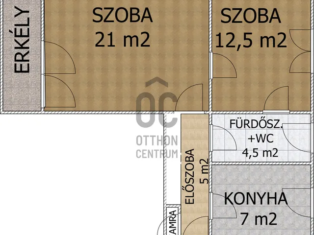 Eladó lakás Cegléd 55 nm