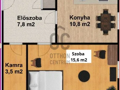 Eladó lakás Cegléd 36 nm