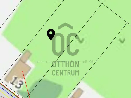 Eladó telek Tápiószentmárton 1801 nm