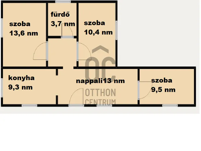 Eladó ház Tápiószele 63 nm