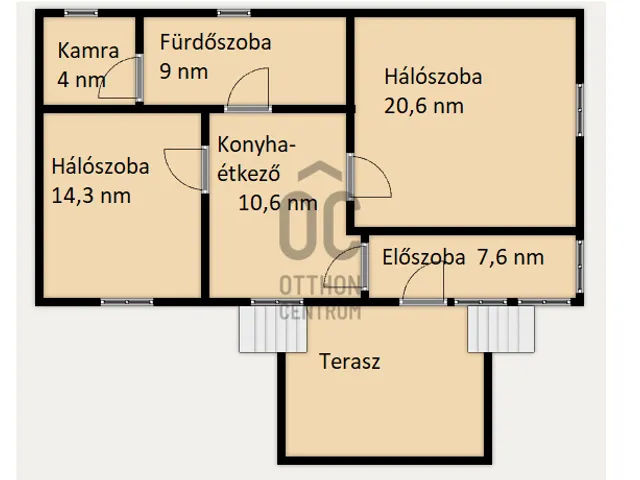 Eladó ház Tápiószentmárton 67 nm