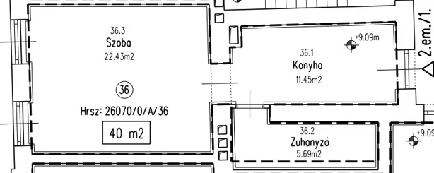 Eladó lakás Budapest XIII. kerület 39 nm