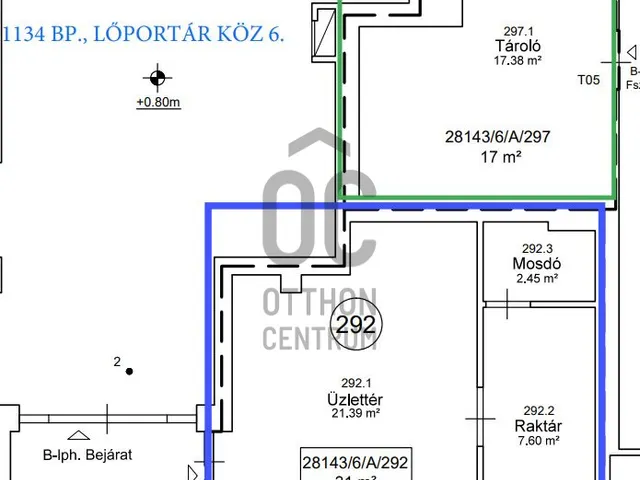 Eladó kereskedelmi és ipari ingatlan Budapest XIII. kerület, Lőportárdűlő 48 nm