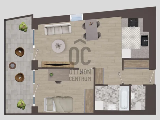 Eladó lakás Budapest XIX. kerület 43 nm