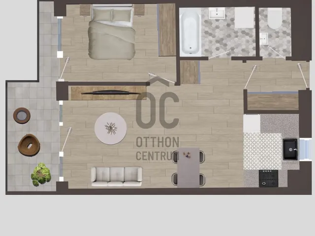 Eladó lakás Budapest XIX. kerület 41 nm