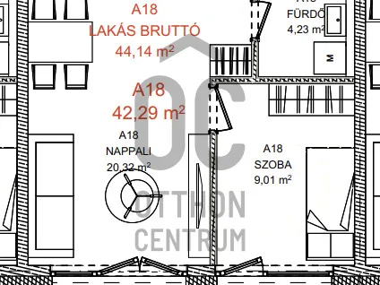Eladó lakás Budapest XIX. kerület 42 nm