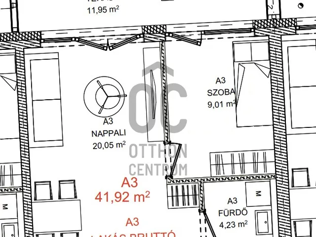 Eladó lakás Budapest XIX. kerület 41 nm