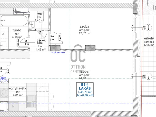 Eladó lakás Budapest XIII. kerület, Angyalföld 48 nm