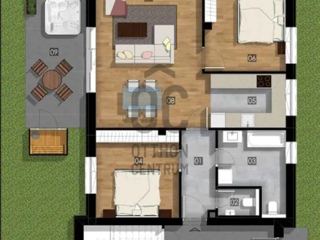 Eladó lakás Budapest XXIII. kerület, Soroksár-Újtelep 72 nm