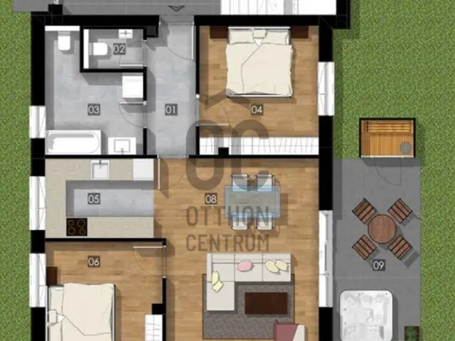 Eladó lakás Budapest XXIII. kerület, Soroksár-Újtelep 72 nm