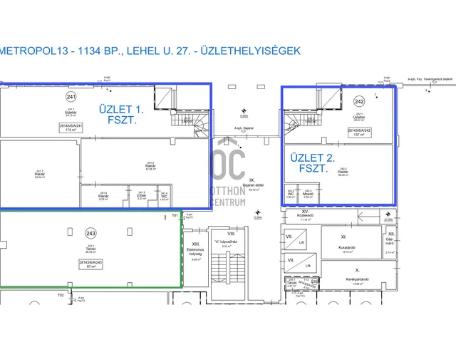 Eladó kereskedelmi és ipari ingatlan Budapest XIII. kerület, Lőportárdűlő 137 nm