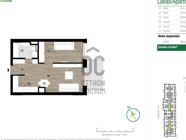 Eladó lakás Budapest XIII. kerület 40 nm