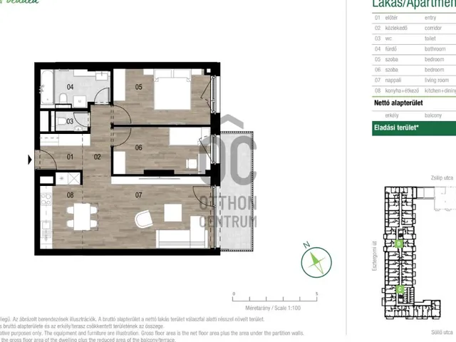 Eladó lakás Budapest XIII. kerület 66 nm