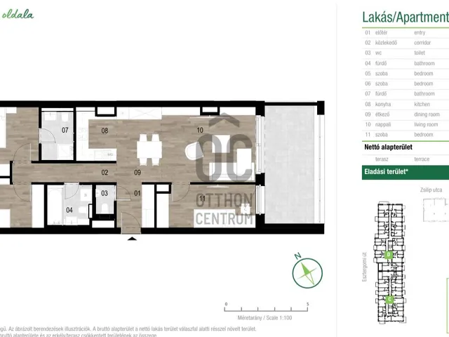 Eladó lakás Budapest XIII. kerület 82 nm