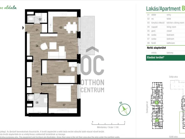 Eladó lakás Budapest XIII. kerület 71 nm