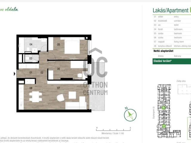 Eladó lakás Budapest XIII. kerület 66 nm