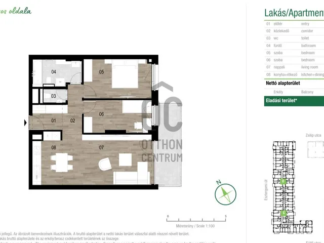Eladó lakás Budapest XIII. kerület 66 nm