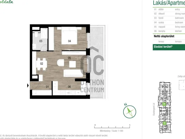 Eladó lakás Budapest XIII. kerület 46 nm