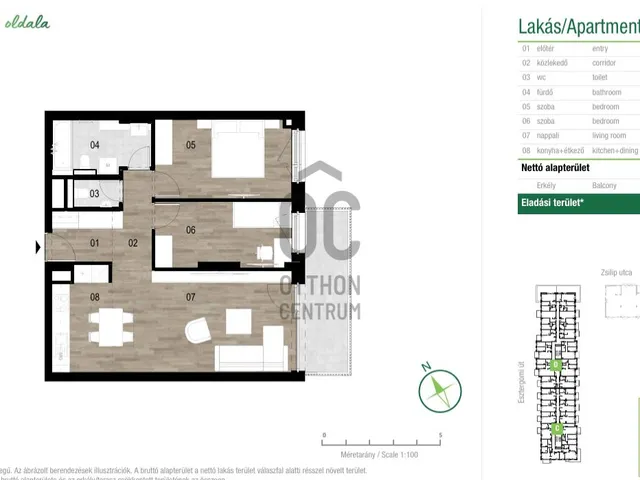 Eladó lakás Budapest XIII. kerület 66 nm