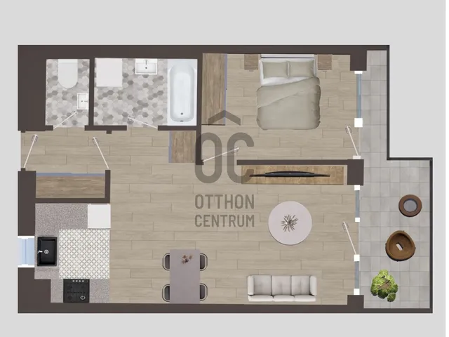 Eladó lakás Budapest XIX. kerület, Felső Kispest 42 nm