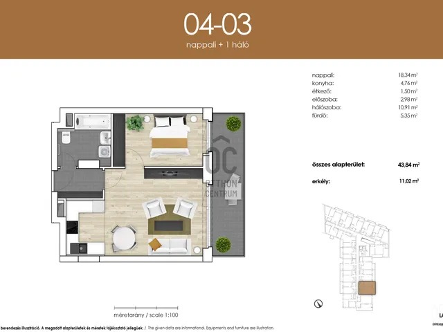 Eladó lakás Budapest XIII. kerület, Angyalföld 43 nm