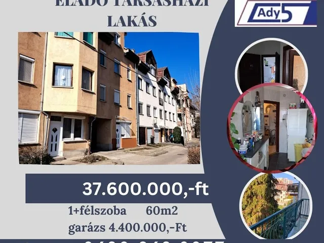 Eladó lakás Szolnok, Belváros 60 nm