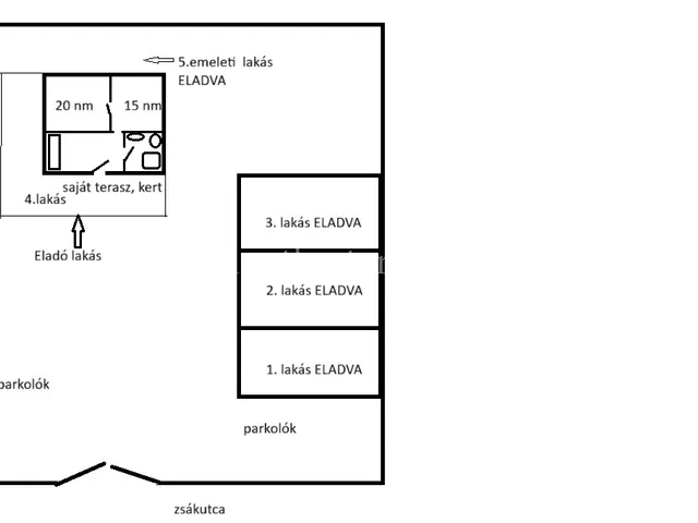 Eladó ház Budapest XIX. kerület, Felső Kispest 49 nm