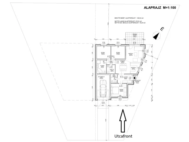 Eladó ház Debrecen, Pallag, Gesztelyi-Nagy László utca 120 nm