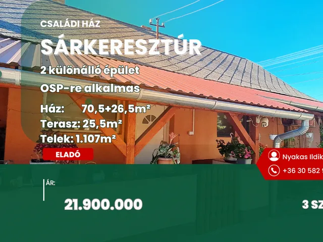Eladó ház Aba 97 nm