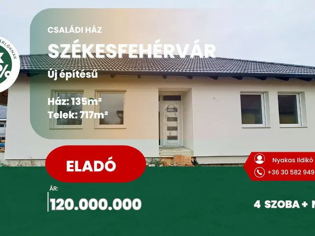 Eladó ház Székesfehérvár 135 nm