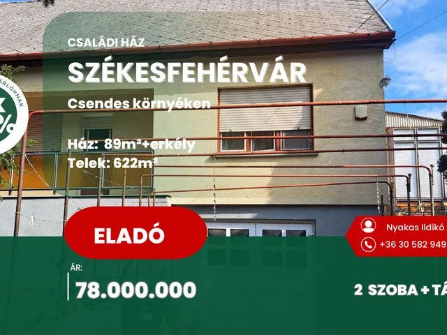 Eladó ház Székesfehérvár 89 nm