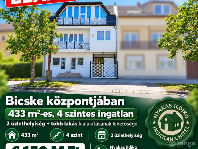 Eladó ház Bicske 440 nm