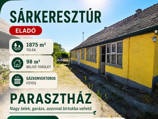 Eladó ház Sárkeresztúr 98 nm