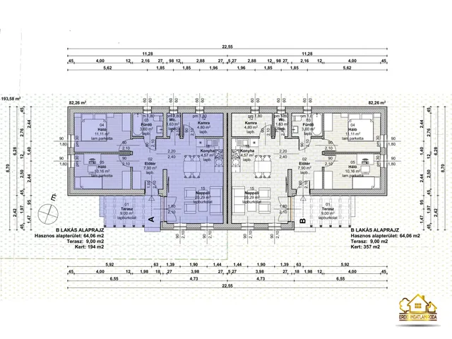 Eladó ház Dömsöd 64 nm