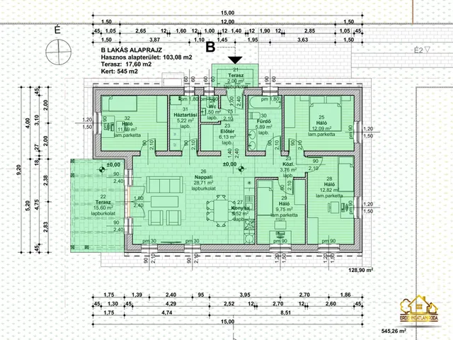 Eladó ház Kiskunlacháza 103 nm