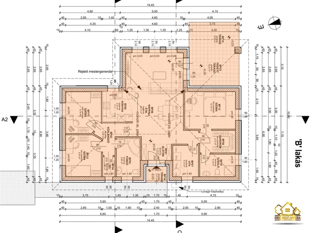 Eladó ház Kiskunlacháza 100 nm