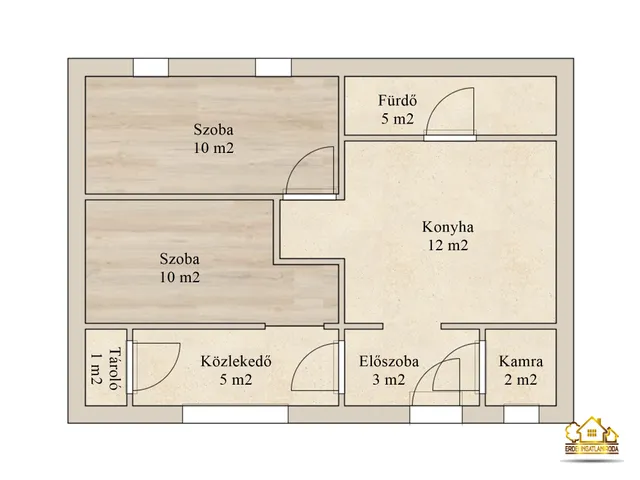 Eladó ház Budapest XXIII. kerület, Soroksár 47 nm