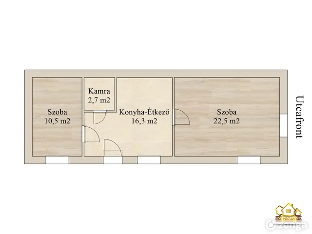 Eladó ház Kiskunlacháza 52 nm