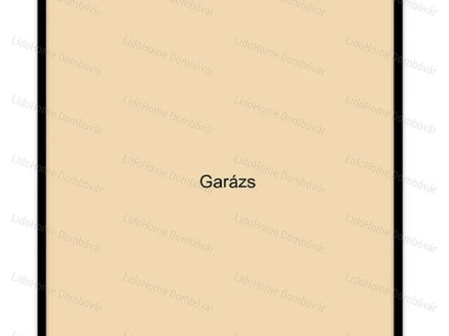 Eladó garázs Dombóvár, Belváros 15 nm
