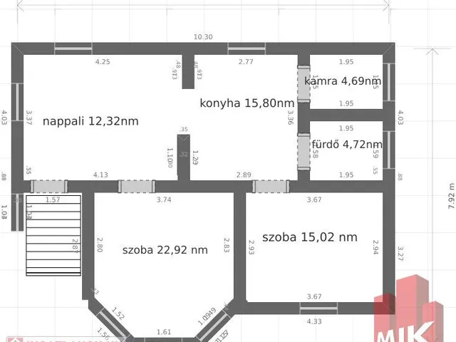 Eladó ház Bátonyterenye, Nagybátony 75 nm