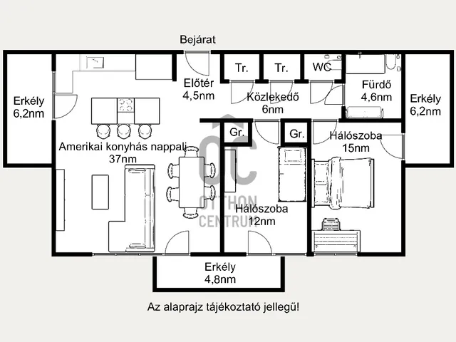 Eladó lakás Budapest II. kerület, Törökvész 80 nm