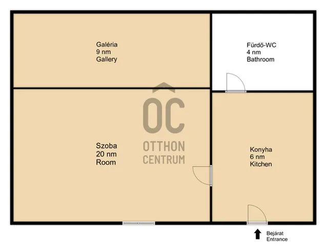 Eladó lakás Budapest VIII. kerület, Józsefváros 30 nm